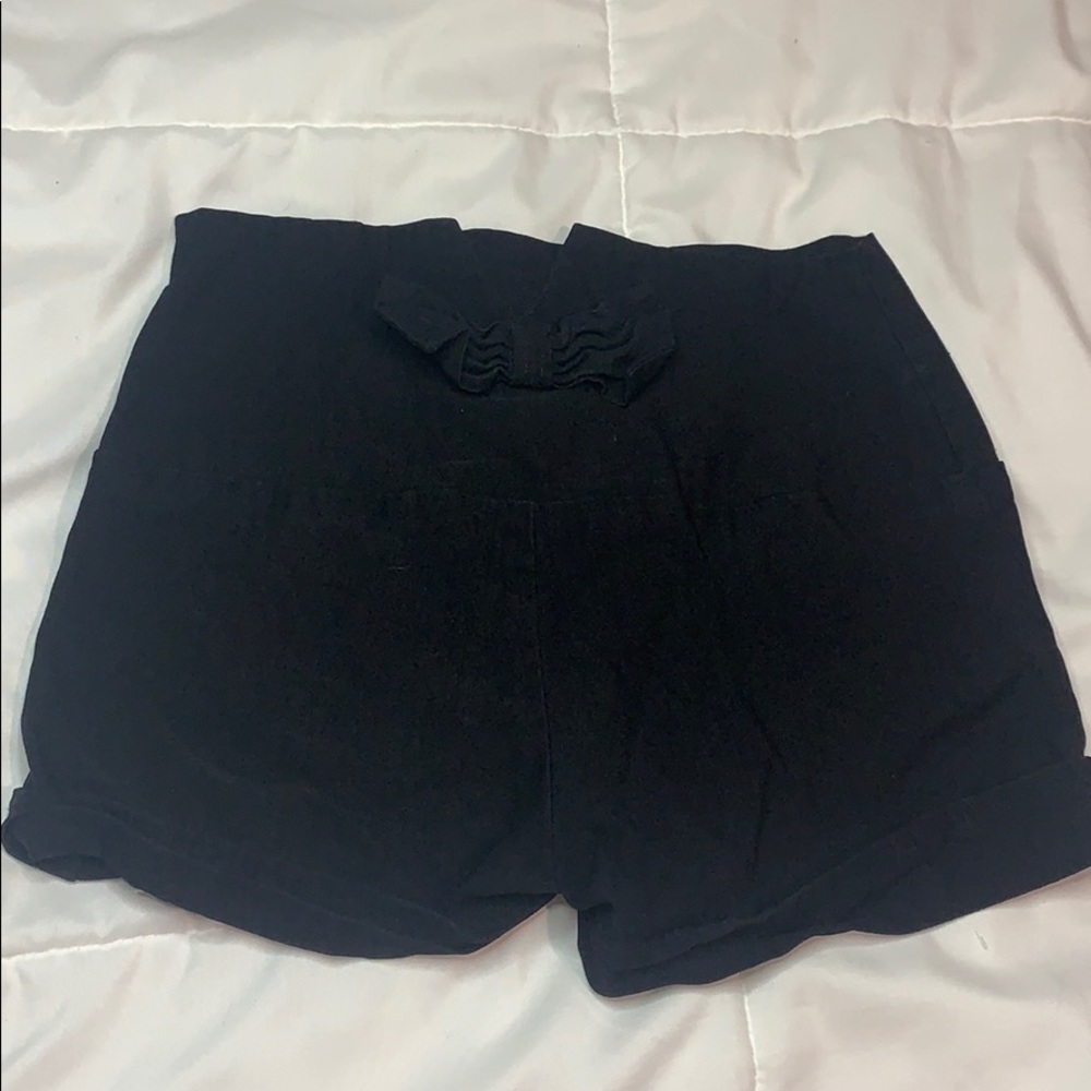 High waist booty shorts